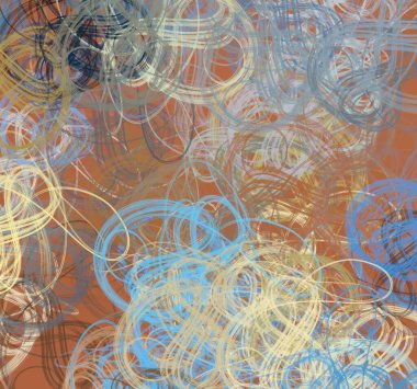 Soyut arka plan sanatı. 2D çizim. Etkileyici yağlı boya resim. Tuvalde fırça darbeleri. Modern sanat. Çok renkli arkaplan. Çağdaş sanat. İfade. Sanatsal dijital palet.