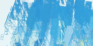 Soyut arka plan sanatı. 2D çizim. Etkileyici yağlı boya resim. Tuvalde fırça darbeleri. Modern sanat. Çok renkli arkaplan. Çağdaş sanat. İfade. Sanatsal dijital palet.