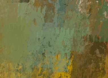 Soyut arka plan sanatı. 2D çizim. Etkileyici yağlı boya resim. Tuvalde fırça darbeleri. Modern sanat. Çok renkli arkaplan. Çağdaş sanat. İfade. Sanatsal dijital palet.