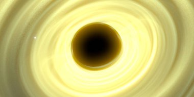 Soyut arka plan sanatı. Siyah arka planda neon halkalar. Uzay temalı sanatsal dijital arkaplan.