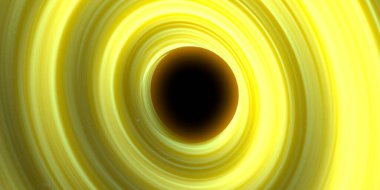 Soyut arka plan sanatı. Karanlık arka planda neon çember. Uzay temalı sanatsal dijital arkaplan.