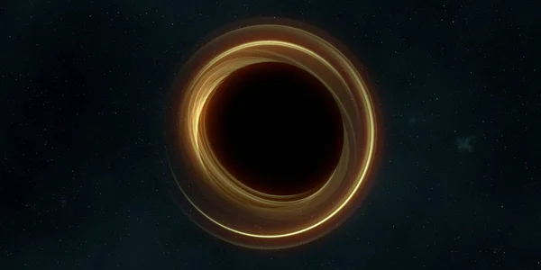 Αφηρημένη Τέχνη Υποβάθρου Κύκλοι Νέον Σκούρο Φόντο Καλλιτεχνικό Ψηφιακό Σκηνικό — Φωτογραφία Αρχείου
