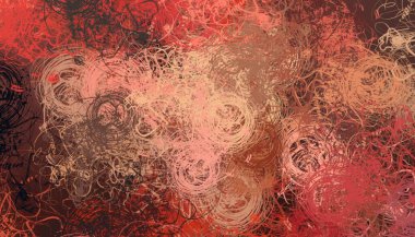 Soyut arka plan sanatı. 2D çizim. Etkileyici yağlı boya resim. Tuvalde fırça darbeleri. Modern sanat. Çok renkli arkaplan. Çağdaş sanat. İfade. Sanatsal dijital palet.