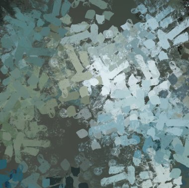 Soyut arka plan sanatı. 2D çizim. Etkileyici yağlı boya resim. Tuvalde fırça darbeleri. Modern sanat. Çok renkli arkaplan. Çağdaş sanat. İfade. Sanatsal dijital palet.