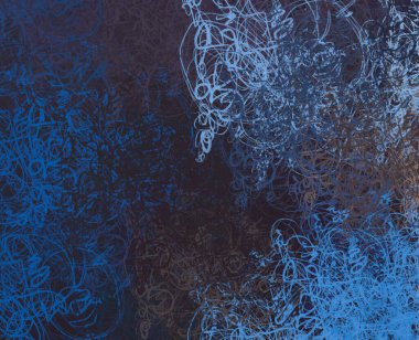 Soyut arka plan sanatı. 2D çizim. Etkileyici yağlı boya resim. Tuvalde fırça darbeleri. Modern sanat. Çok renkli arkaplan. Çağdaş sanat. İfade. Sanatsal dijital palet.