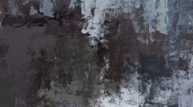 Soyut arka plan sanatı. 2D çizim. Etkileyici yağlı boya resim. Tuvalde fırça darbeleri. Modern sanat. Çok renkli arkaplan. Çağdaş sanat. İfade. Sanatsal dijital palet.