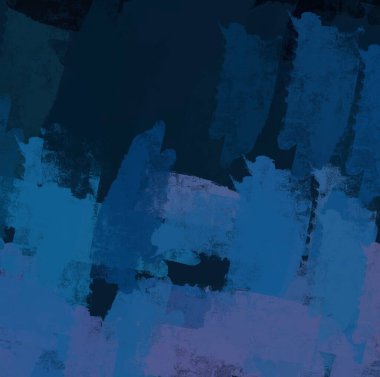 Soyut arka plan sanatı. 2D çizim. Etkileyici yağlı boya resim. Tuvalde fırça darbeleri. Modern sanat. Çok renkli arkaplan. Çağdaş sanat. İfade. Sanatsal dijital palet.