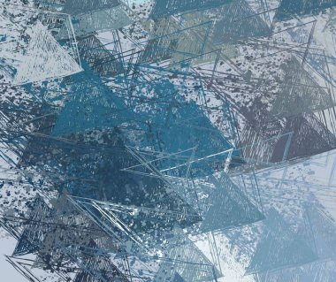 Soyut rastgele şekiller. 2D illüstrasyon arka planı. Düz beton duvarda sanatsal modern sanat kalıpları. Kabataslak boyalı yüzey. El yapımı fırça darbeleri.