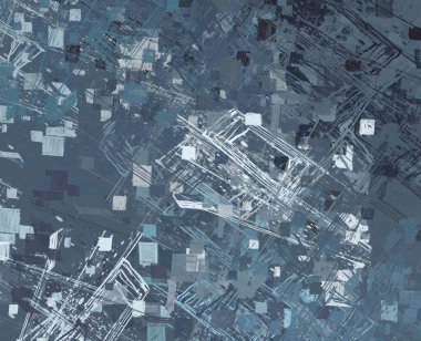 Soyut arka plan sanatı. 2D çizim. Etkileyici yağlı boya resim. Tuvalde fırça darbeleri. Modern sanat. Çok renkli arkaplan. Çağdaş sanat. İfade. Sanatsal dijital palet.