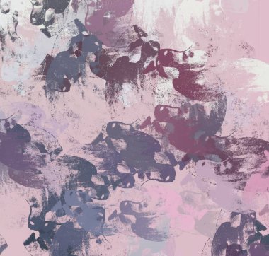 Soyut arka plan sanatı. 2D çizim. Etkileyici yağlı boya resim. Tuvalde fırça darbeleri. Modern sanat. Çok renkli arkaplan. Çağdaş sanat. İfade. Sanatsal dijital palet.