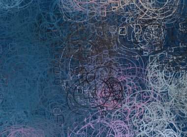 Soyut arka plan sanatı. 2D çizim. Etkileyici yağlı boya resim. Tuvalde fırça darbeleri. Modern sanat. Çok renkli arkaplan. Çağdaş sanat. İfade. Sanatsal dijital palet.