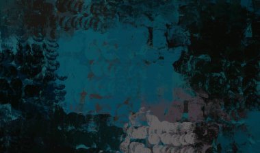 Soyut arka plan sanatı. 2D çizim. Etkileyici yağlı boya resim. Tuvalde fırça darbeleri. Modern sanat. Çok renkli arkaplan. Çağdaş sanat. İfade. Sanatsal dijital palet.