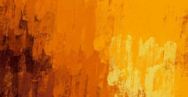 Soyut rastgele şekiller. 2D illüstrasyon arka planı. Düz beton duvarda sanatsal modern sanat kalıpları. Kabataslak boyalı yüzey. El yapımı fırça darbeleri.