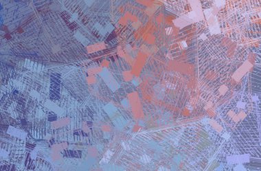 Soyut arka plan sanatı. 2D çizim. Etkileyici yağlı boya resim. Tuvalde fırça darbeleri. Modern sanat. Çok renkli arkaplan. Çağdaş sanat. İfade. Sanatsal dijital palet.