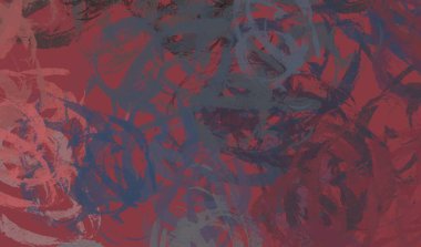 Soyut arka plan sanatı. 2D çizim. Etkileyici yağlı boya resim. Tuvalde fırça darbeleri. Modern sanat. Çok renkli arkaplan. Çağdaş sanat. İfade. Sanatsal dijital palet.