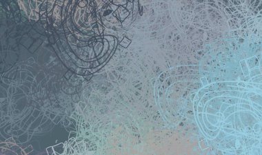 Soyut arka plan sanatı. 2D çizim. Etkileyici yağlı boya resim. Tuvalde fırça darbeleri. Modern sanat. Çok renkli arkaplan. Çağdaş sanat. İfade. Sanatsal dijital palet.