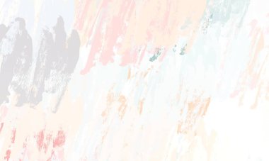 Soyut arka plan sanatı. 2D çizim. Etkileyici yağlı boya resim. Tuvalde fırça darbeleri. Modern sanat. Çok renkli arkaplan. Çağdaş sanat. İfade. Sanatsal dijital palet.