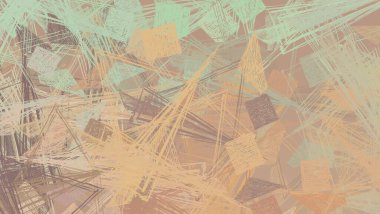 Soyut arka plan sanatı. 2D çizim. Etkileyici yağlı boya resim. Tuvalde fırça darbeleri. Modern sanat. Çok renkli arkaplan. Çağdaş sanat. İfade. Sanatsal dijital palet.