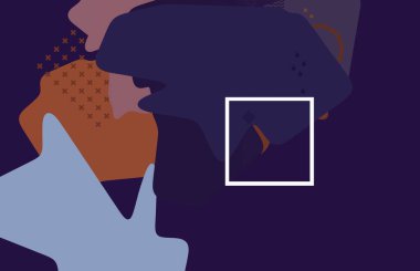 Soyut arka plan sanatı. 3 boyutlu illüstrasyon. Tuvalde fırça darbeleri. Çok renkli arkaplan. Çağdaş sanat. Sanatsal dijital palet.