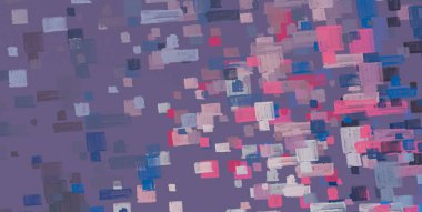 Soyut arka plan sanatı. 2D çizim. Etkileyici yağlı boya resim. Tuvalde fırça darbeleri. Modern sanat. Çok renkli arkaplan. Çağdaş sanat. İfade. Sanatsal dijital palet.