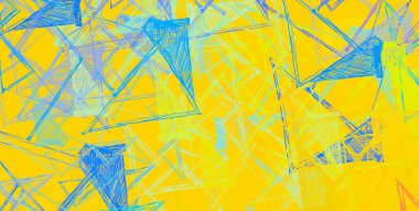 Soyut arka plan sanatı. 2D çizim. Etkileyici yağlı boya resim. Tuvalde fırça darbeleri. Modern sanat. Çok renkli arkaplan. Çağdaş sanat. İfade. Sanatsal dijital palet.