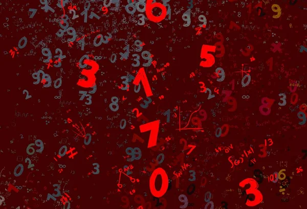 Math Ilustración Abstract Background Numbers Copy Space — Foto de Stock