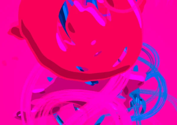 Абстрактное Фоновое Искусство Трехмерная Иллюстрация Брусштрихи Трости Разноцветный Рюкзак Современное — стоковое фото