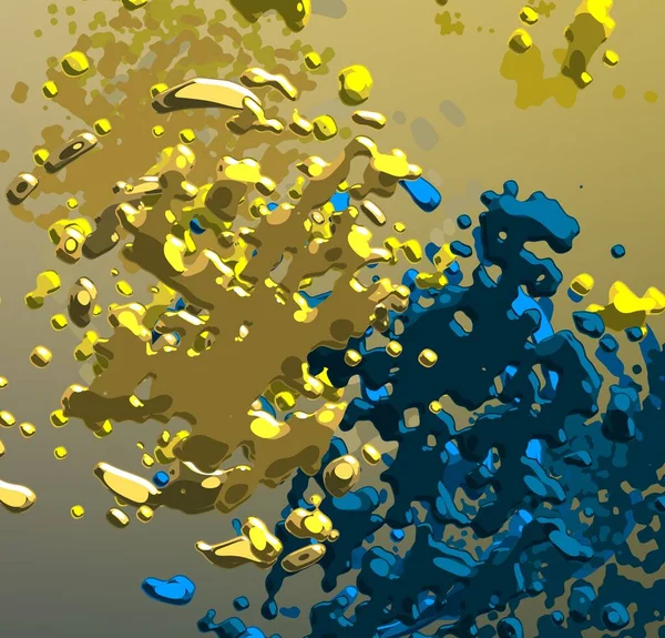 Абстрактное Фоновое Искусство Трехмерная Иллюстрация Разноцветный Рюкзак Современное Искусство Художественная — стоковое фото