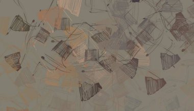 Soyut arka plan sanatı. 2D çizim. Etkileyici yağlı boya resim. Tuvalde fırça darbeleri. Modern sanat. Çok renkli arkaplan. Çağdaş sanat. İfade. Sanatsal dijital palet.