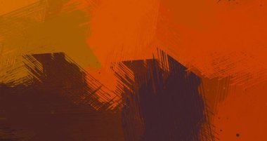 Soyut arka plan sanatı. 2D çizim. Etkileyici yağlı boya resim. Tuvalde fırça darbeleri. Modern sanat. Çok renkli arkaplan. Çağdaş sanat. İfade. Sanatsal dijital palet.