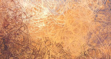 Soyut arka plan sanatı. 2D çizim. Etkileyici yağlı boya resim. Tuvalde fırça darbeleri. Modern sanat. Çok renkli arkaplan. Çağdaş sanat. İfade. Sanatsal dijital palet.