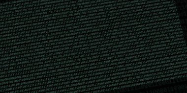 Yazılım geliştirici programlama kodu. Soyut modern sanal bilgisayar senaryosu. Masaüstü ekranında yazılım geliştirici programcının çalışması 