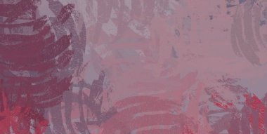 Soyut arka plan sanatı. 2D çizim. Etkileyici yağlı boya resim. Tuvalde fırça darbeleri. Modern sanat. Çok renkli arkaplan. Çağdaş sanat. İfade. Sanatsal dijital palet.