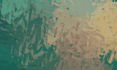 Soyut arka plan sanatı. 2D çizim. Etkileyici yağlı boya resim. Tuvalde fırça darbeleri. Modern sanat. Çok renkli arkaplan. Çağdaş sanat. İfade. Sanatsal dijital palet.