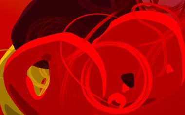 Soyut arka plan sanatı. 3 boyutlu illüstrasyon. Tuvalde fırça darbeleri. Çok renkli arkaplan. Çağdaş sanat. Sanatsal dijital palet.