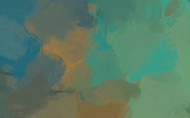 Soyut arka plan sanatı. 2D çizim. Etkileyici yağlı boya resim. Tuvalde fırça darbeleri. Modern sanat. Çok renkli arkaplan. Çağdaş sanat. İfade. Sanatsal dijital palet.