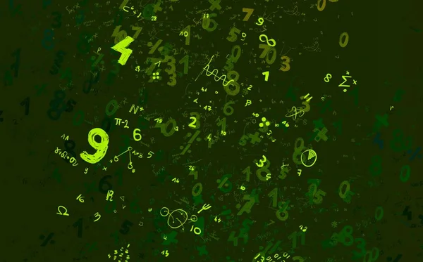 Math Ilustración Abstract Background Numbers Copy Space —  Fotos de Stock