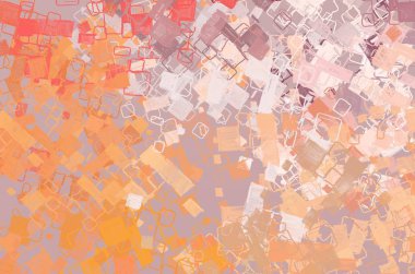 Soyut arka plan sanatı. 2D çizim. Etkileyici yağlı boya resim. Tuvalde fırça darbeleri. Modern sanat. Çok renkli arkaplan. Çağdaş sanat. İfade. Sanatsal dijital palet.