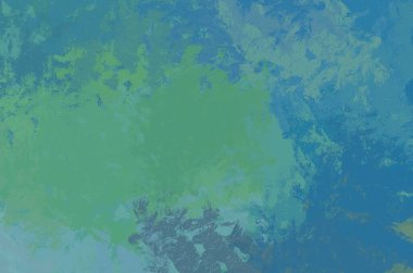 Soyut arka plan sanatı. 2D çizim. Etkileyici yağlı boya resim. Tuvalde fırça darbeleri. Modern sanat. Çok renkli arkaplan. Çağdaş sanat. İfade. Sanatsal dijital palet.