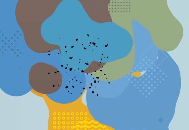 Soyut arka plan sanatı. 3 boyutlu illüstrasyon. Tuvalde fırça darbeleri. Çok renkli arkaplan. Çağdaş sanat. Sanatsal dijital palet.