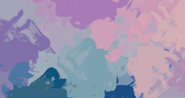 Soyut arka plan sanatı. 2D çizim. Etkileyici yağlı boya resim. Tuvalde fırça darbeleri. Modern sanat. Çok renkli arkaplan. Çağdaş sanat. İfade. Sanatsal dijital palet.