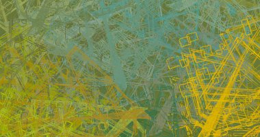 Soyut arka plan sanatı. 2D çizim. Etkileyici yağlı boya resim. Tuvalde fırça darbeleri. Modern sanat. Çok renkli arkaplan. Çağdaş sanat. İfade. Sanatsal dijital palet.