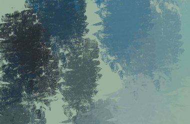 Soyut arka plan sanatı. 2D çizim. Etkileyici yağlı boya resim. Tuvalde fırça darbeleri. Modern sanat. Çok renkli arkaplan. Çağdaş sanat. İfade. Sanatsal dijital palet.