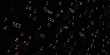 Yazılım geliştirici programlama kodu. Soyut modern sanal bilgisayar senaryosu. Masaüstü ekranında yazılım geliştirici programcının çalışması 