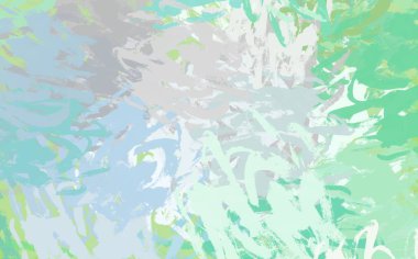 Soyut arka plan sanatı. 2D çizim. Etkileyici yağlı boya resim. Tuvalde fırça darbeleri. Modern sanat. Çok renkli arkaplan. Çağdaş sanat. İfade. Sanatsal dijital palet.