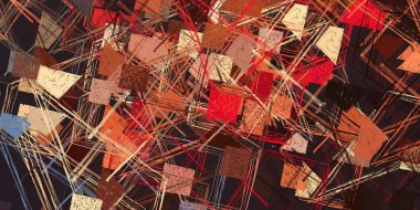 Soyut arka plan sanatı. 2D çizim. Etkileyici yağlı boya resim. Tuvalde fırça darbeleri. Modern sanat. Çok renkli arkaplan. Çağdaş sanat. İfade. Sanatsal dijital palet.