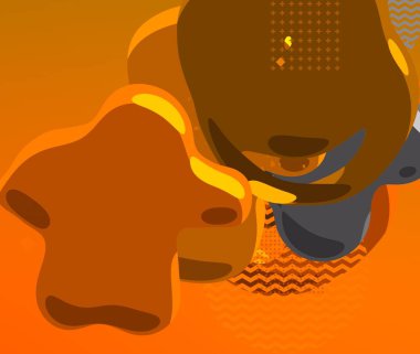 Soyut arka plan sanatı. 3 boyutlu illüstrasyon. Tuvalde fırça darbeleri. Çok renkli arkaplan. Çağdaş sanat. Sanatsal dijital palet.