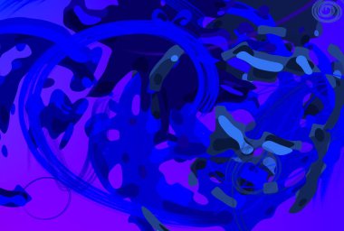 Soyut arka plan sanatı. 3 boyutlu illüstrasyon. Tuvalde fırça darbeleri. Çok renkli arkaplan. Çağdaş sanat. Sanatsal dijital palet.