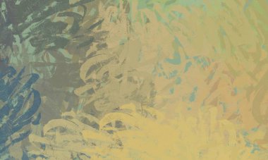 Soyut arka plan sanatı. 2D çizim. Etkileyici yağlı boya resim. Tuvalde fırça darbeleri. Modern sanat. Çok renkli arkaplan. Çağdaş sanat. İfade. Sanatsal dijital palet.