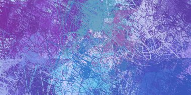 Soyut arka plan sanatı. 2D çizim. Etkileyici yağlı boya resim. Tuvalde fırça darbeleri. Modern sanat. Çok renkli arkaplan. Çağdaş sanat. İfade. Sanatsal dijital palet.